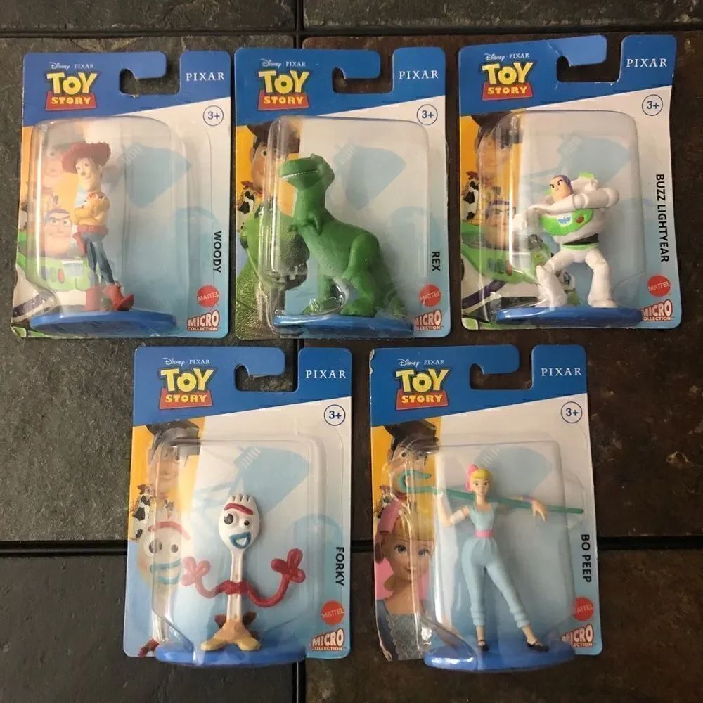 Disney Pixar Micro Collection Toy Story 5 figures complete set - Picture 2 of 7